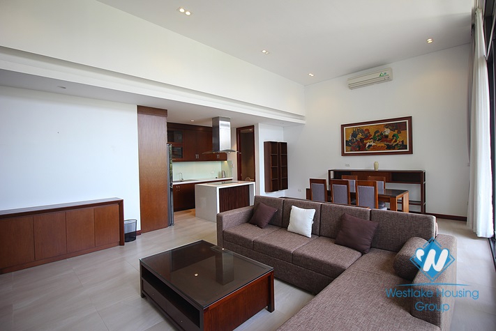 A brand new apartment with high quality furnitures and services for rent in Tay Ho, Ha Noi